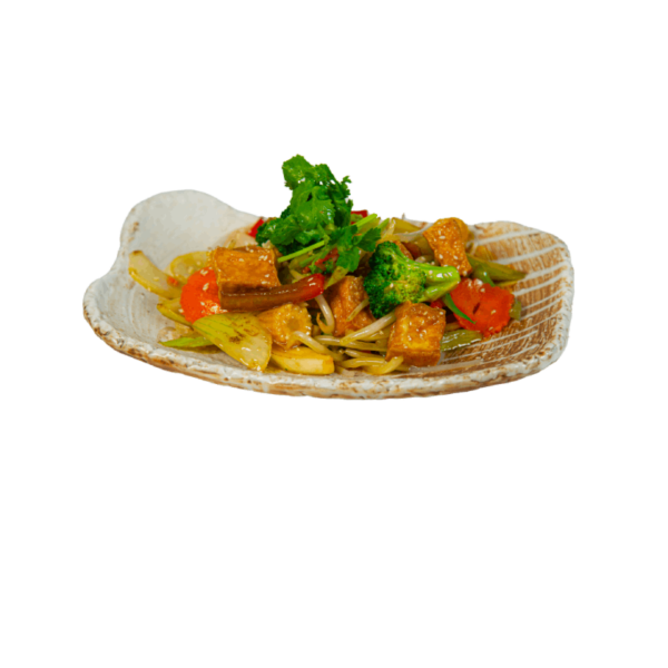 58. Tossed Tofu With Seasonal Veggies