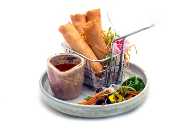 Vegetarian Spring Rolls Ka-Chow