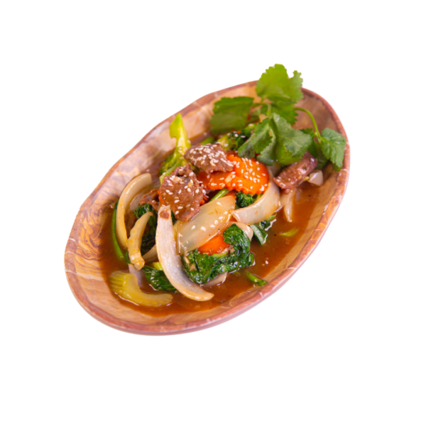 26. Tossed Beef with Seasonal Veggies