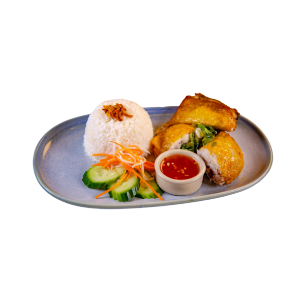 38. Crispy Skin Chicken Rice