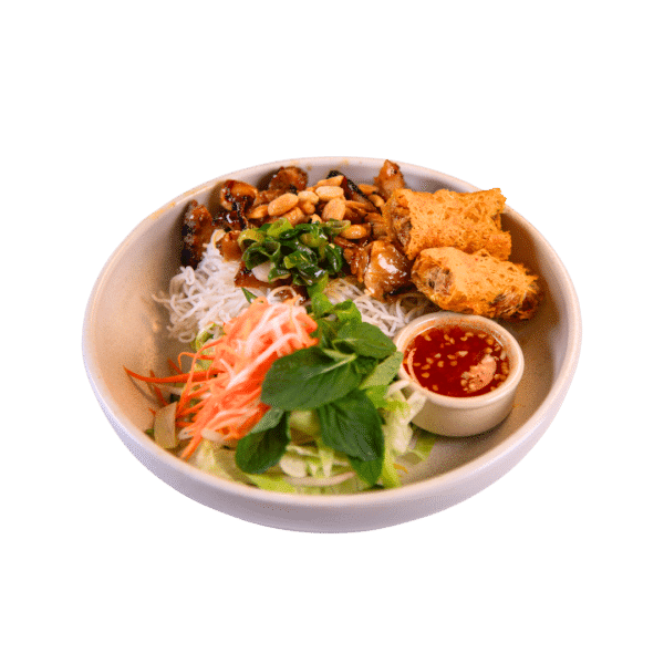 47. Grilled Lemongrass Chicken & Spring Rolls