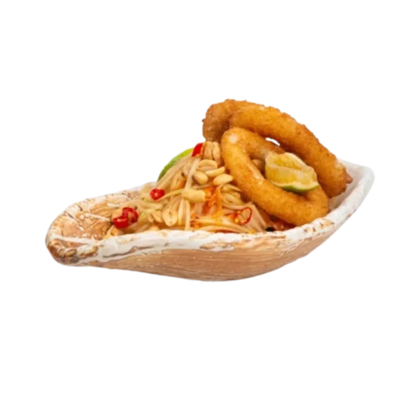 63. Deep Fried Calamari Som Tum